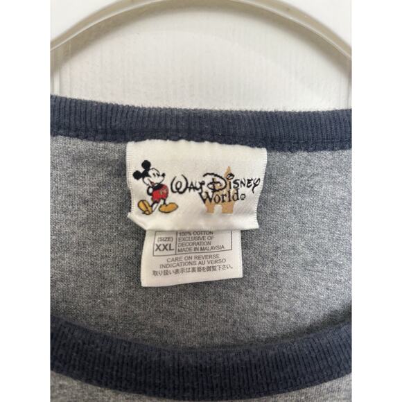 VTG Y2k Walt Disney World Mickey Mouse Men’s T-Shirt Size XXL Embroidered - Picture 3 of 6